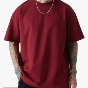 SOLID CASUAL OVERSIZED T-SHIRT