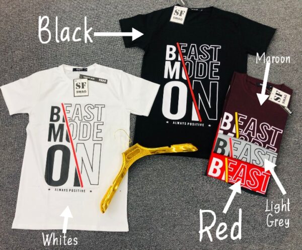 ROUND NECK PRINTED T-SHIRT
