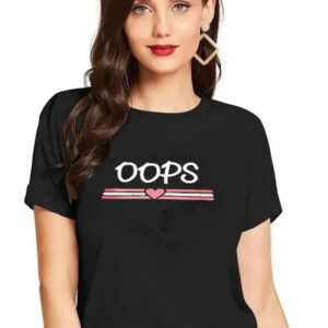 CLASSY PRINTED WOMENS T-SHIRT