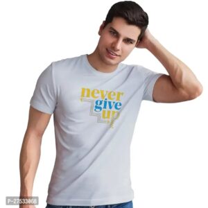 WHITE TRENDY PRINTED T-SHIRT