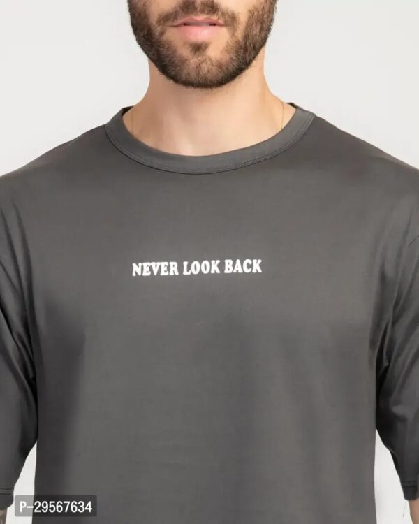 STYLISH BLEND DOWN SHOULDER T-SHIRT FOR MEN - Image 2