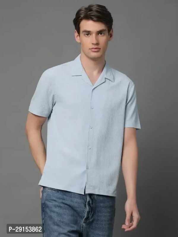 STYLISH MENS HALF SLEEVES NEW CASUAL SHIRT - Image 4