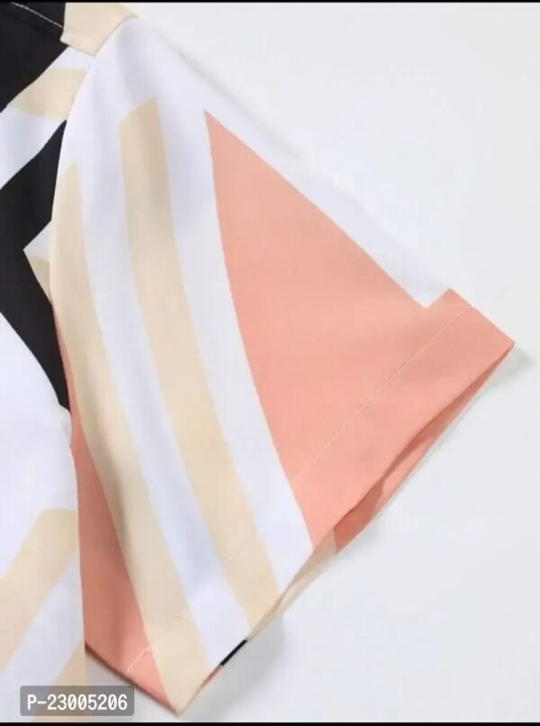 CLASSIC SPANDEX PRINTED CASUAL SHIRT FOR MEN - Image 3