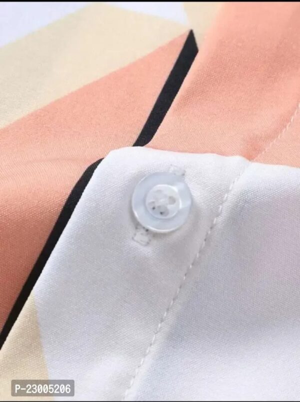 CLASSIC SPANDEX PRINTED CASUAL SHIRT FOR MEN - Image 5
