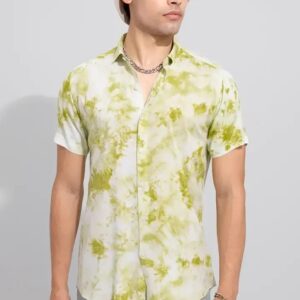 Stylish Men's Digital Printed Short Sleeves Shirt - Available in Multiple Sizes