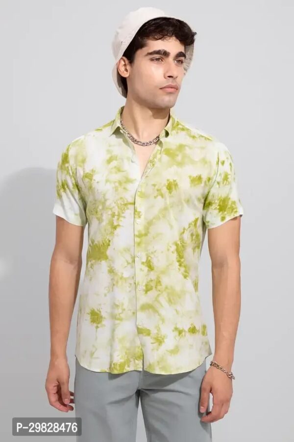 Stylish Men's Digital Printed Short Sleeves Shirt - Available in Multiple Sizes