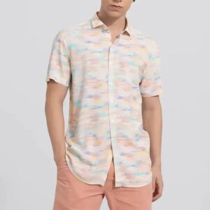 Upgrade Your Wardrobe with Our Casual Printed Shirt for Men