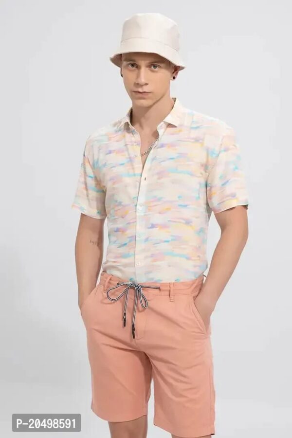 Upgrade Your Wardrobe with Our Casual Printed Shirt for Men - Image 2