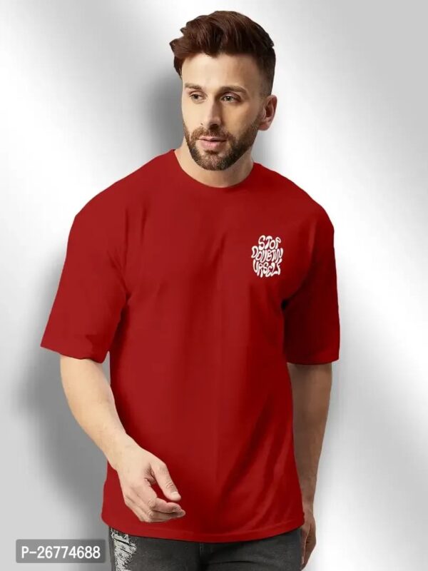 Discover the Comfort of the FTX Men's Round Neck Oversized T-Shirt - Image 6