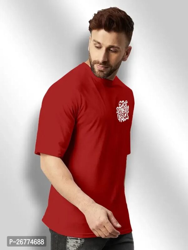 Discover the Comfort of the FTX Men's Round Neck Oversized T-Shirt - Image 9