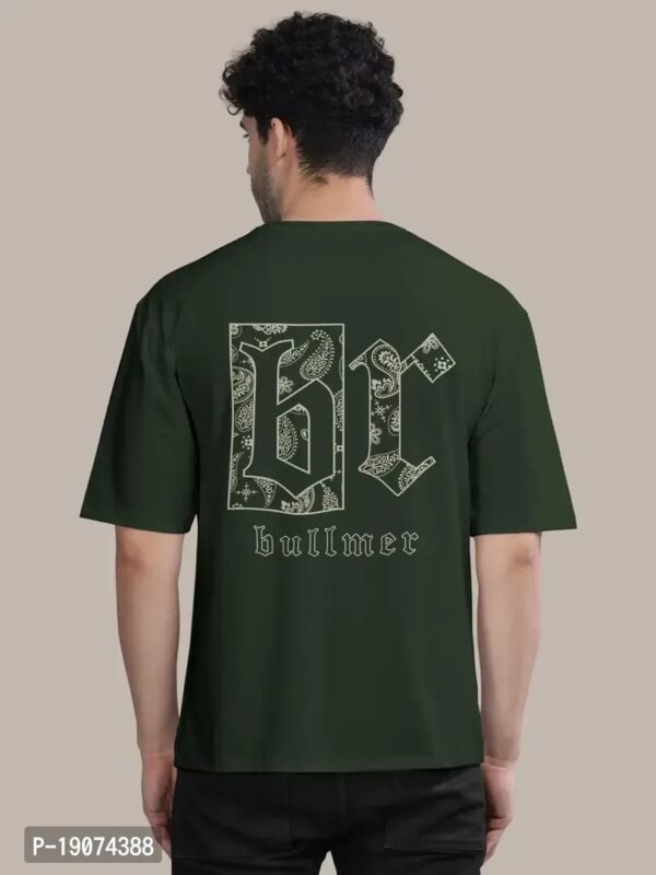 Discover the Ultimate Comfort: Baggy Oversized Printed T-Shirt in Olive - Image 3