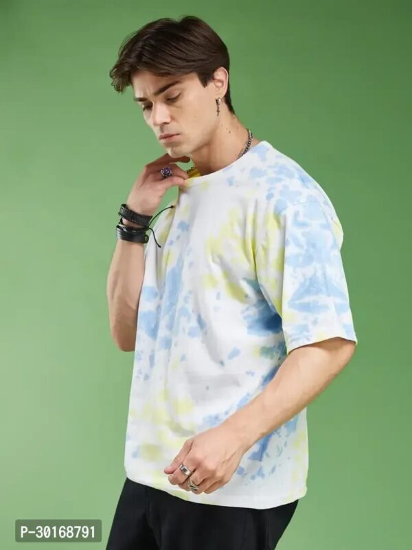 DOWN SHOULDER T-SHIRT FOR MEN | CLASSY COLORFUL DESIGN | OVERSIZED T SHIRT - Image 3