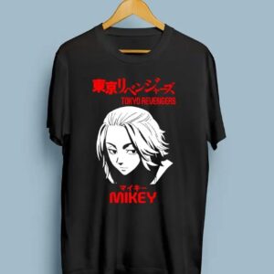 TOKYO REVENGERS PRINTED BLACK COLOURED T SHIRT .