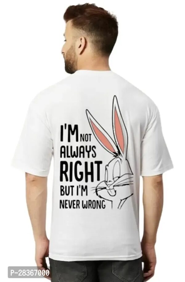 Classic Polyester Printed T-Shirt for Men - Image 2