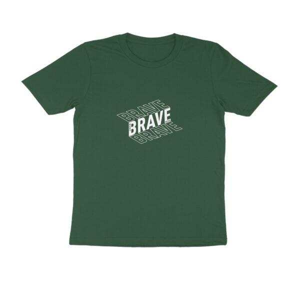 HALF SLEEVE 3D PRINTED ( BRAVE ) T SHIRT FOR MEN - Image 11