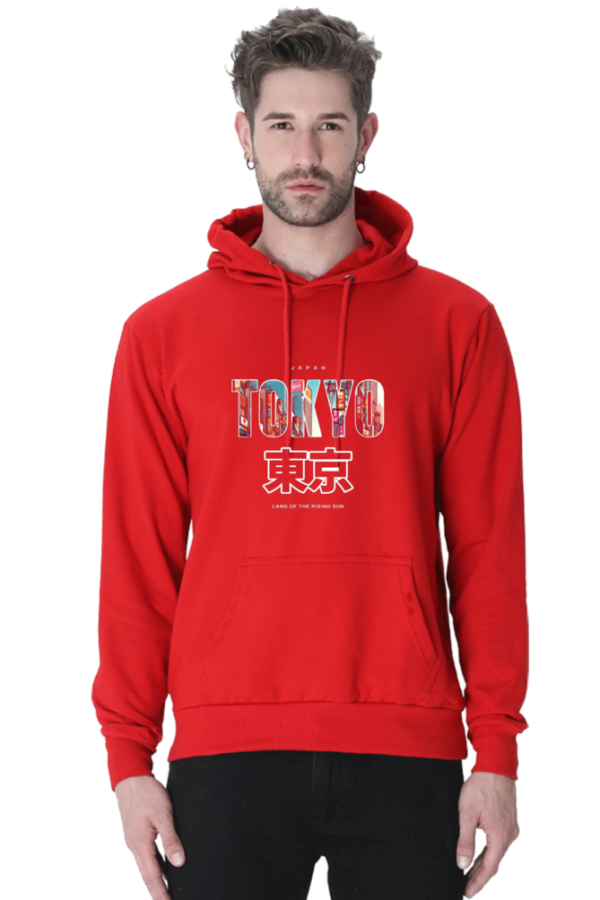 "Tokyo Cotton Hooded Sweatshirt – Land of the Rising Sun" - Image 5