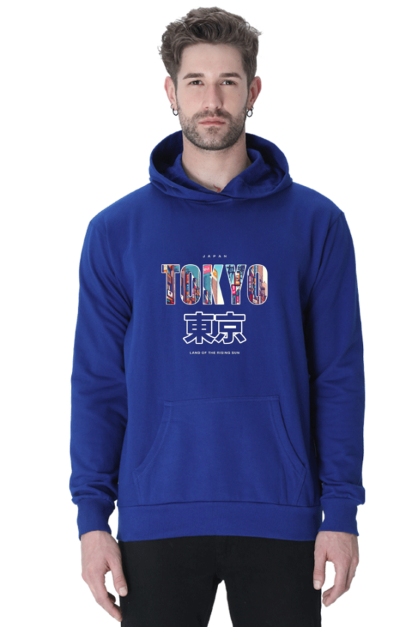 "Tokyo Cotton Hooded Sweatshirt – Land of the Rising Sun" - Image 6