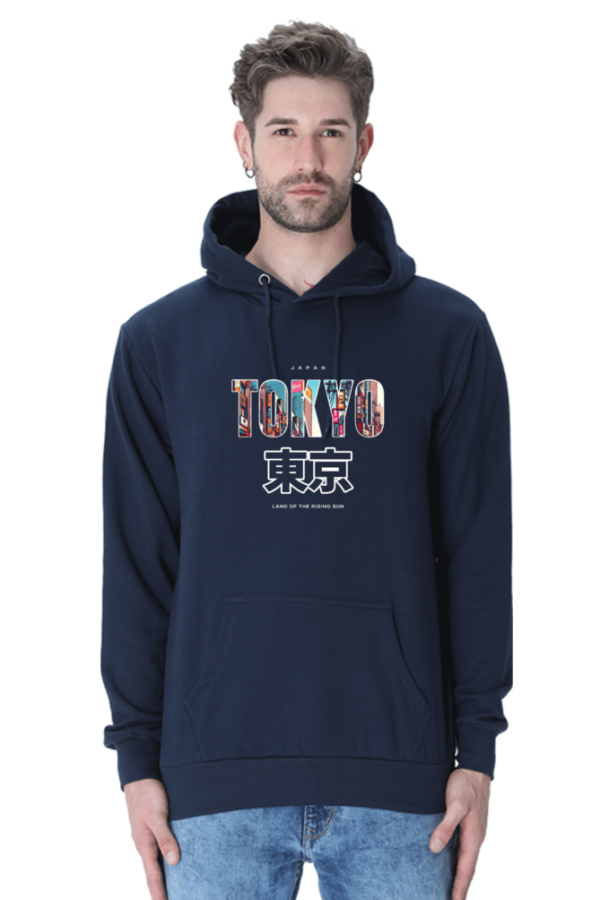 "Tokyo Cotton Hooded Sweatshirt – Land of the Rising Sun" - Image 9