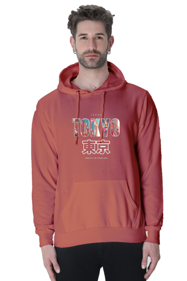 "Tokyo Cotton Hooded Sweatshirt – Land of the Rising Sun"