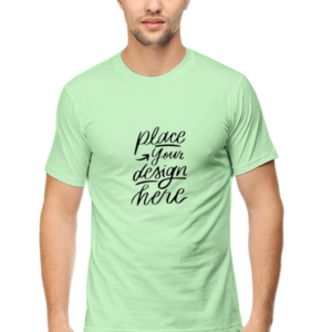 Stylish Men's Round Neck Classic Customizable T-Shirts