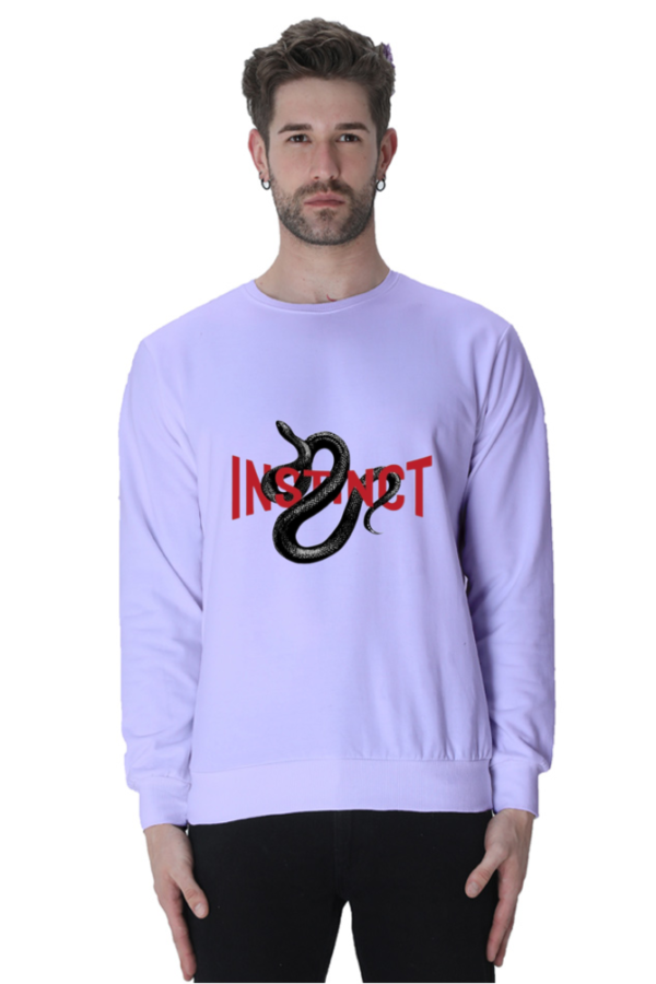 Instinct" Snake Printed Graphic Full Sleeve T Shirt | sweat & stain free, summer fabric - Image 4