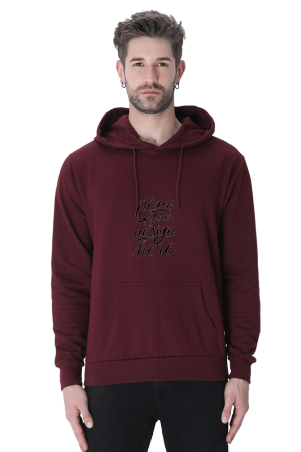 Men's Hooded Sweatshirt - Comfort Meets Style - Image 8