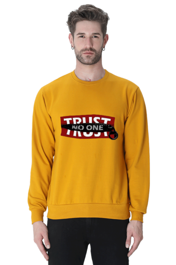 The graphic sweatshirt "Trust No One" - Image 6