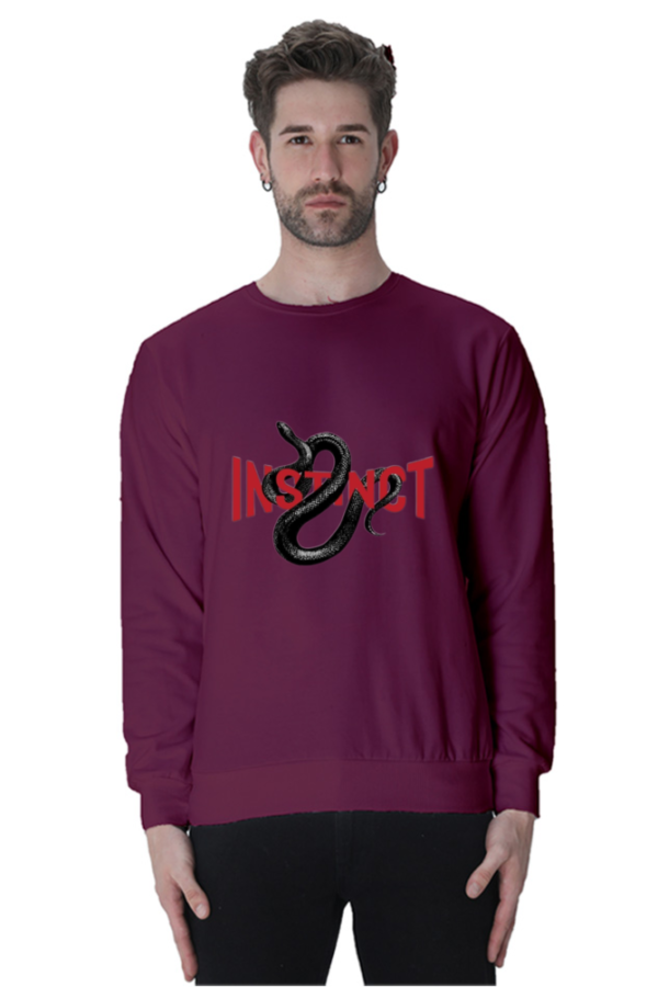 Instinct" Snake Printed Graphic Full Sleeve T Shirt | sweat & stain free, summer fabric - Image 6