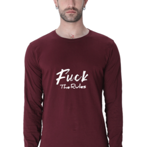 Bold Statement Clothing: "Break the Rules" Long Sleeve T-Shirt.