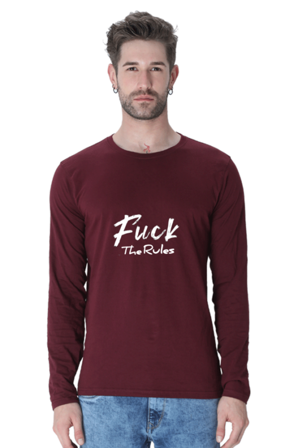 Bold Statement Clothing: "Break the Rules" Long Sleeve T-Shirt.