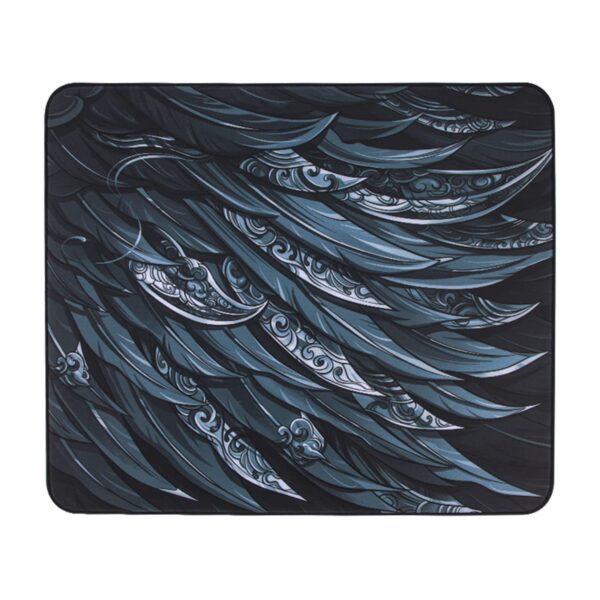 Dark Feather Pattern Mouse Pad – Buy 2, Get 1 Free! - Image 2