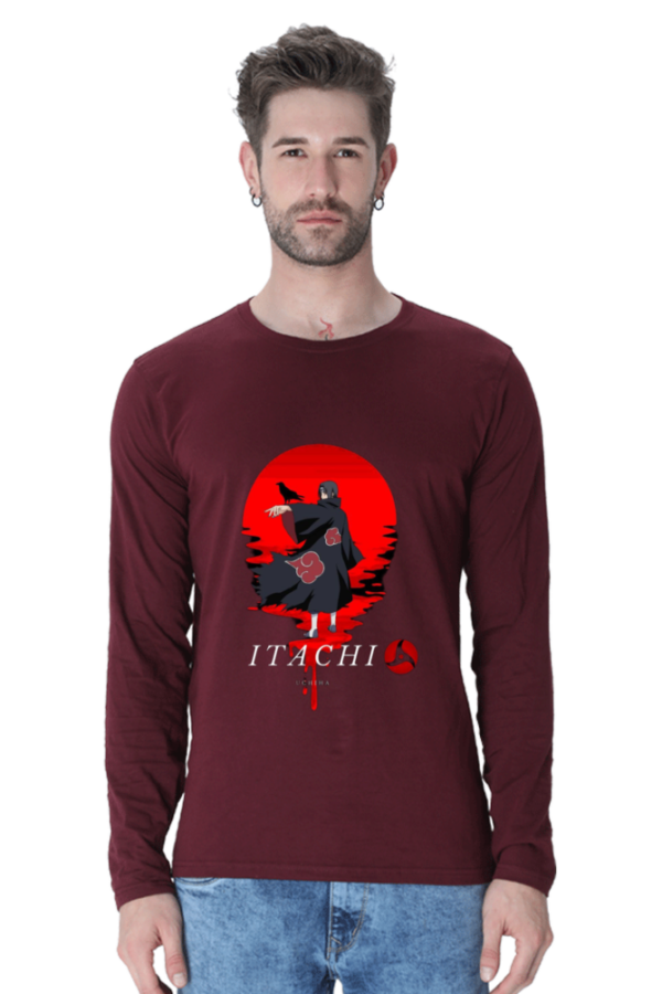 An essential piece of Naruto anime apparel is the Itachi Long Sleeve T-Shirt.