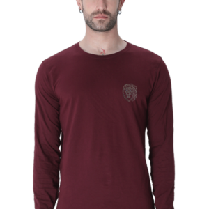 Timeless Elegance in a Classic Black Lion Long Sleeve T-Shirt