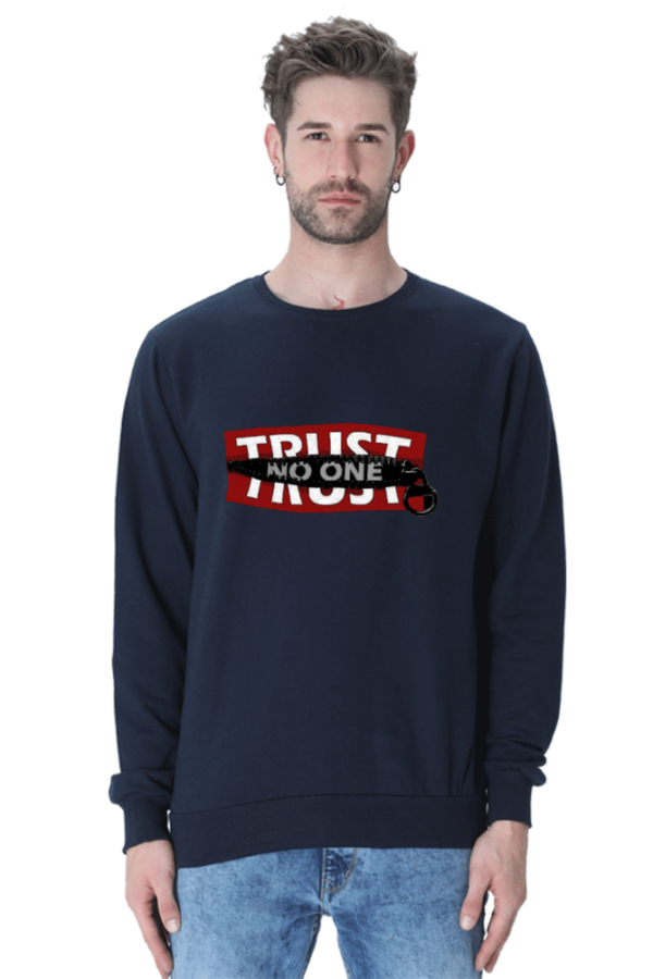 The graphic sweatshirt "Trust No One" - Image 10