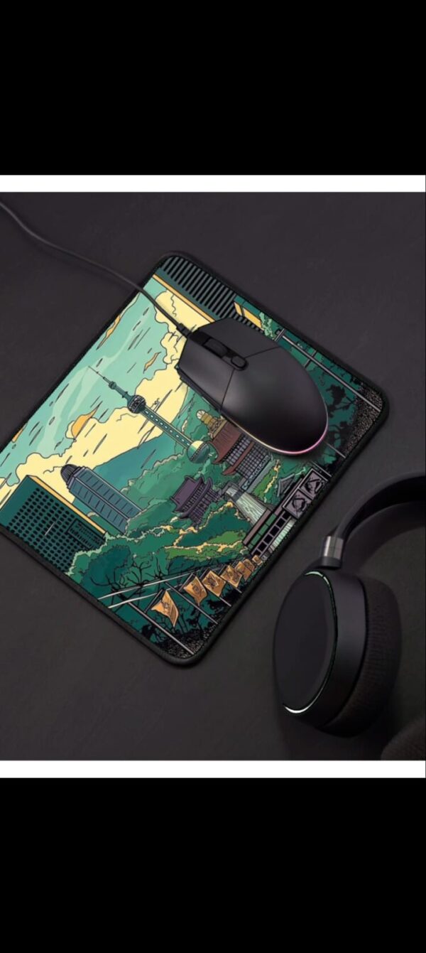 Elevate Your Workspace with a Beautiful Japanese Artwork Mouse Pad - Image 3