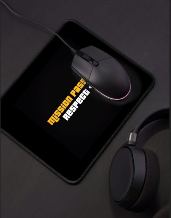 Classyfad GTA SA-Themed Gaming Mouse Pad - "Mission Passed" Printed | Best Gaming Pad for Gamers | High Quality| for Smooth Performance | Buy 2 Get 1 Free.
