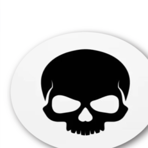 Minimalist Skull Icon Mouse Pad | Buy 2, Get 1 Free!