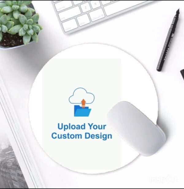 customizable circular mouse pad