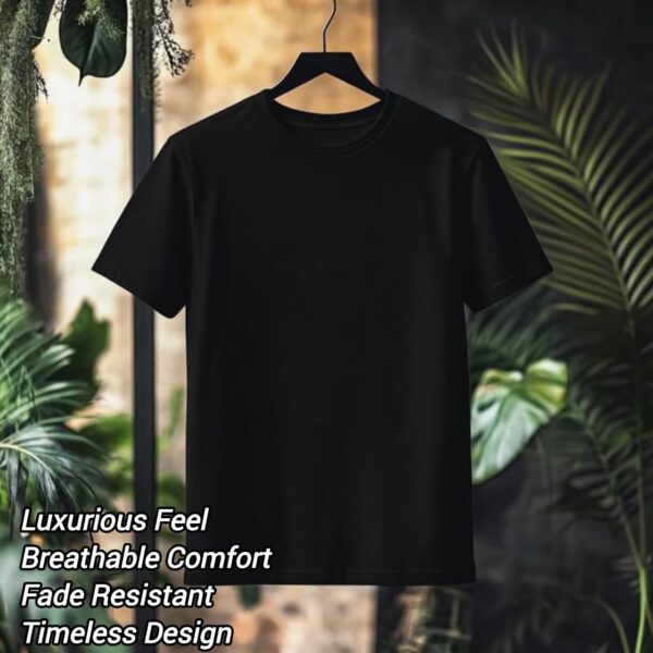 BLACK T SHIRT