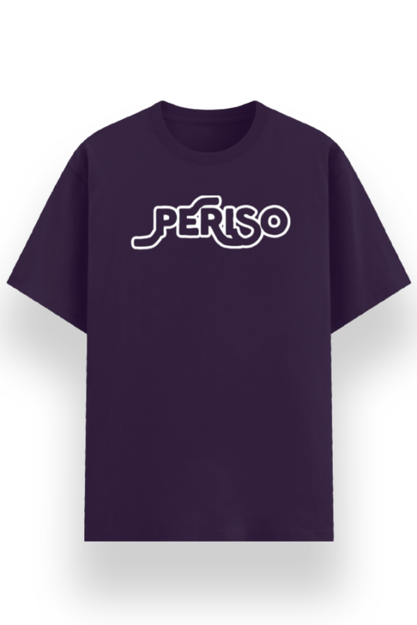Classyfad Oversized PERISO T-Shirt – Soft Cotton, Bold Minimal Print | Multiple Colors & Sizes|Stain & sweat free - Image 4