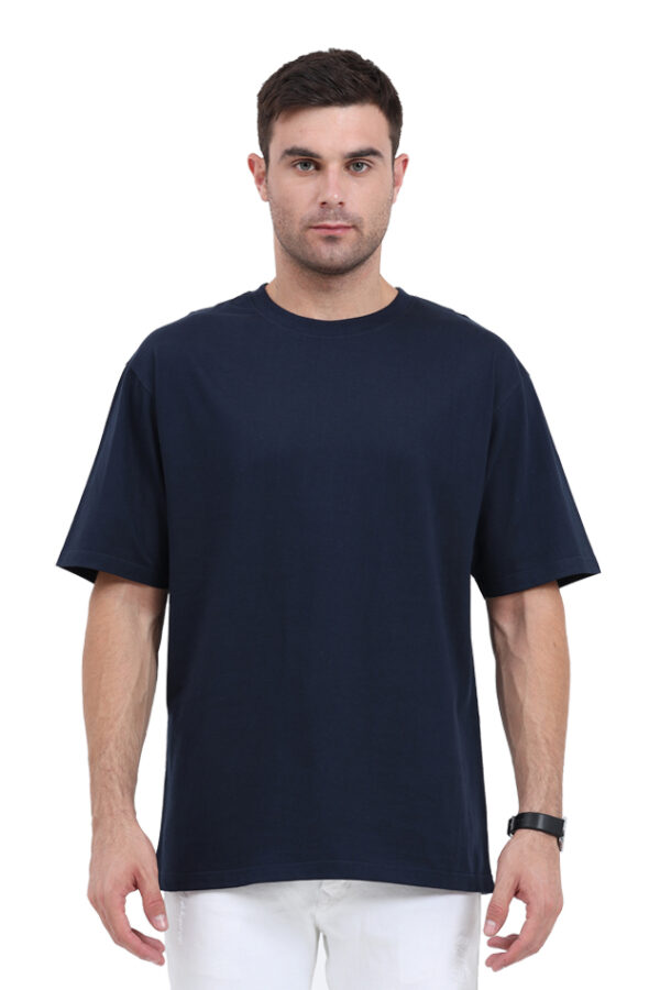 Classyfad Plain Oversized T-Shirt for Summer – Light, Soft, Sweat-Stain Free. - Image 5