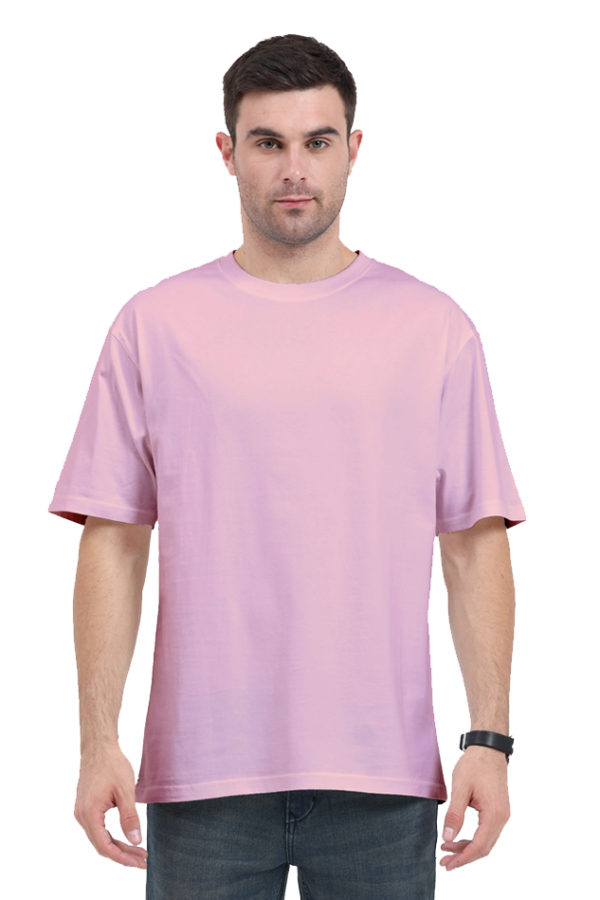 Classyfad Plain Oversized T-Shirt for Summer – Light, Soft, Sweat-Stain Free. - Image 3