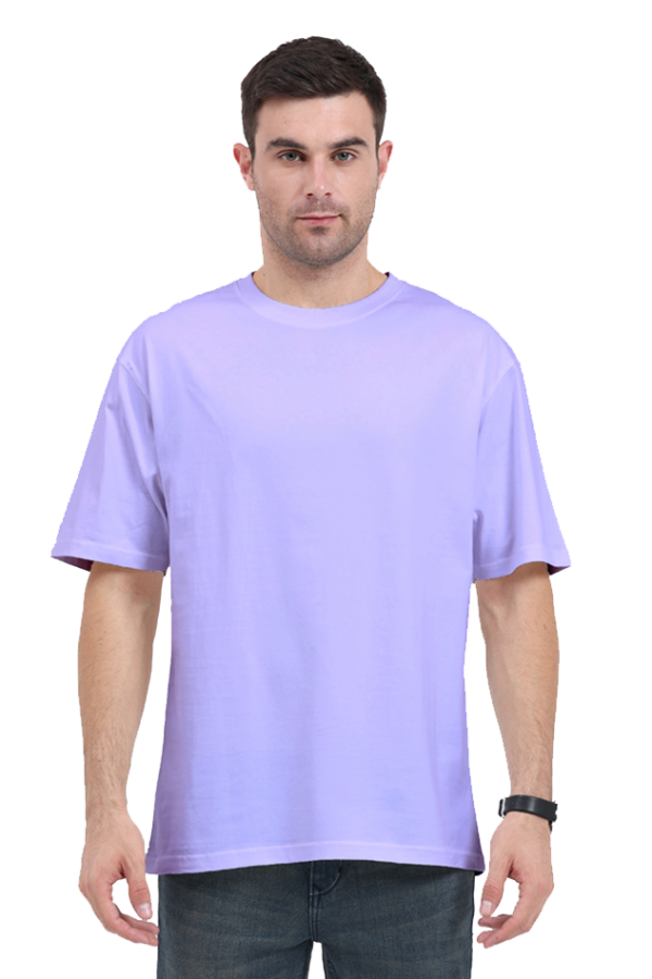 Classyfad Plain Oversized T-Shirt for Summer – Light, Soft, Sweat-Stain Free. - Image 2