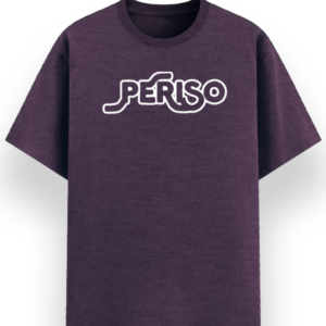 Classyfad Oversized PERISO T-Shirt – Soft Cotton, Bold Minimal Print | Multiple Colors & Sizes|Stain & sweat free