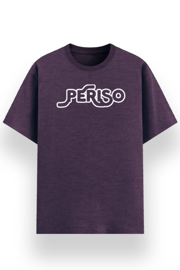 Classyfad Oversized PERISO T-Shirt – Soft Cotton, Bold Minimal Print | Multiple Colors & Sizes|Stain & sweat free