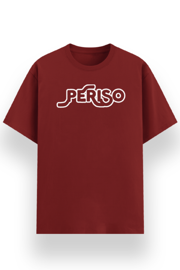 Classyfad Oversized PERISO T-Shirt – Soft Cotton, Bold Minimal Print | Multiple Colors & Sizes|Stain & sweat free - Image 5