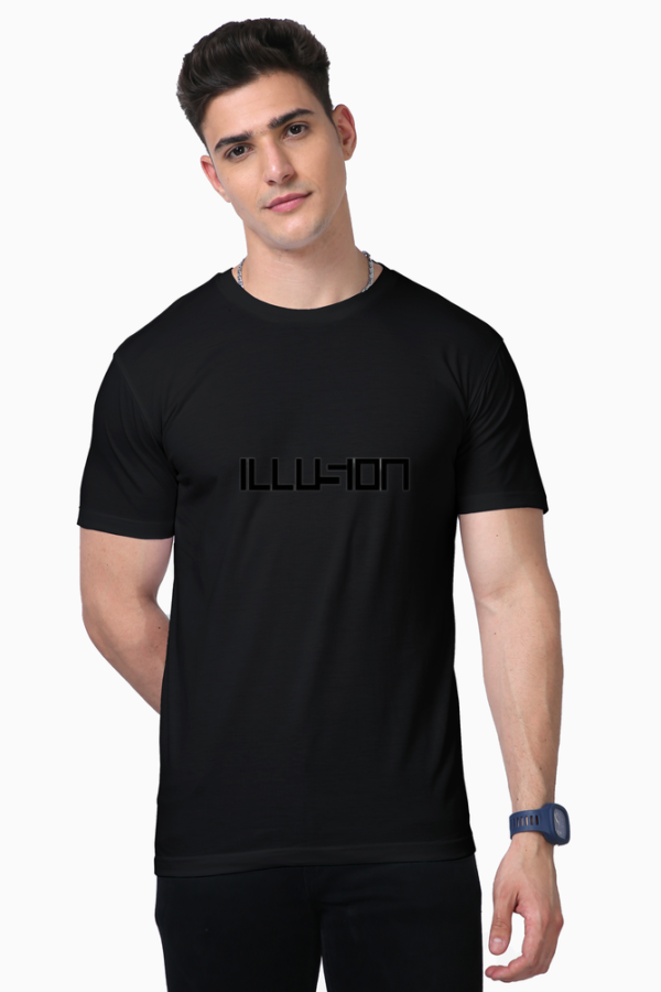 Classyfad "ILLUSION" Printed T-Shirt – Premium Cotton | Minimal Street Style | Multiple Sizes | No Fade, No Sweat & No Stain - Image 5