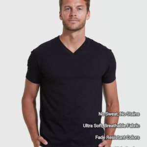 v neck plain t shirt