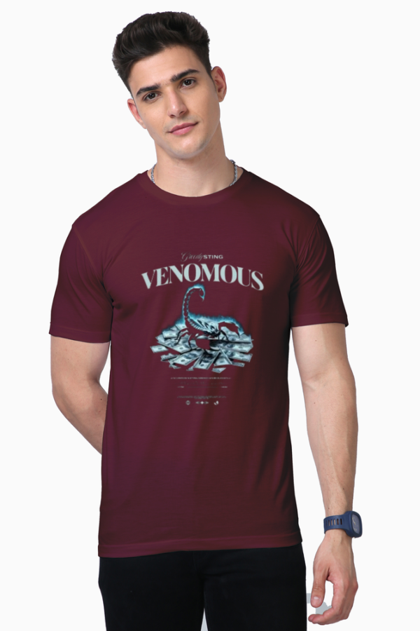 premium t shirt, scorpion graphic t shirt,