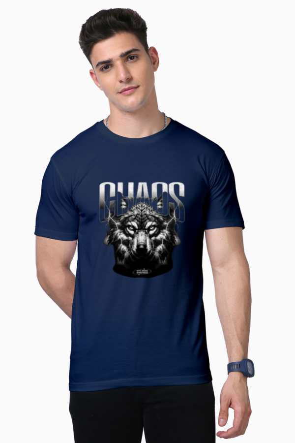 "CHAOS Wolf – Best Summer Fabric T-Shirt for the Wild Souls" - Image 2